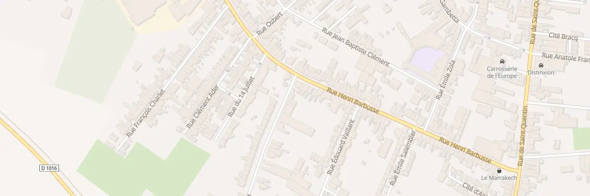 Plan du 1 Rue Karl Marx à Caudry