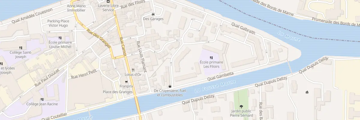 Plan du 3 Rue du Fossé Malingre à Château-Thierry