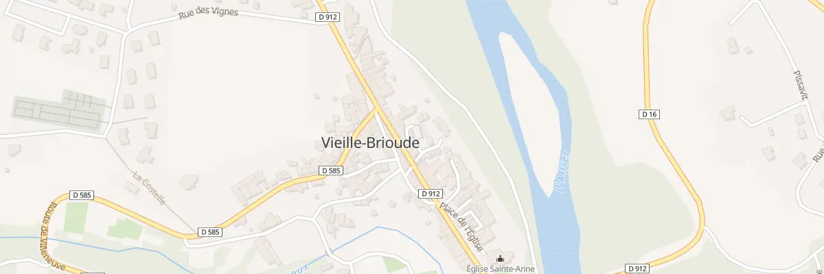 Plan du 8 Vc de Marand à Vieille-Brioude