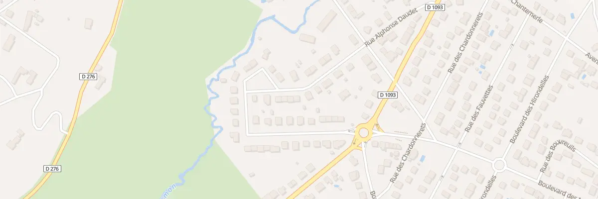 Plan du 20 Rue Alphonse Daudet à Bellerive-sur-Allier