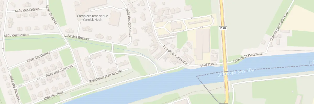 Plan du 630 Rue de la Pyramide à Denain