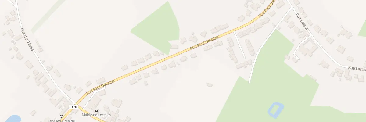 Plan du 282 Rue Paul Davaine à Lecelles