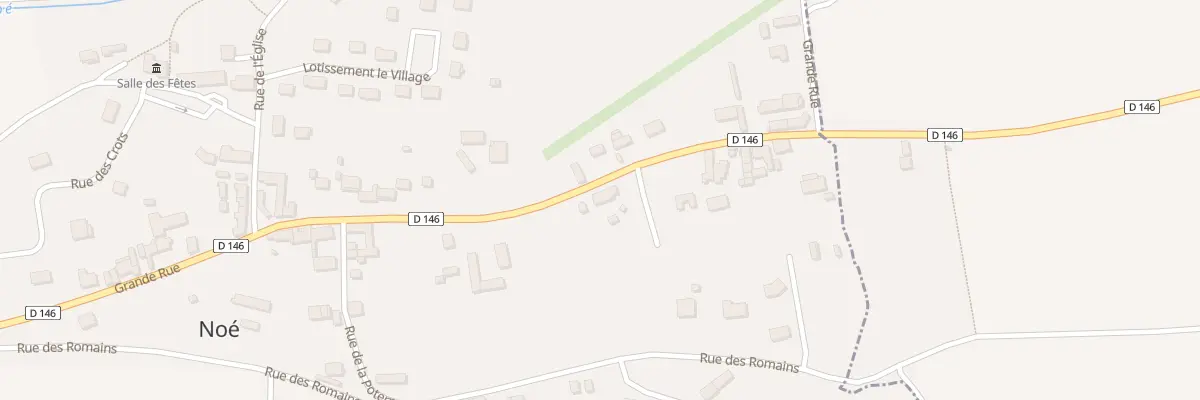 Plan du 13 Gr Grande Rue à Noé