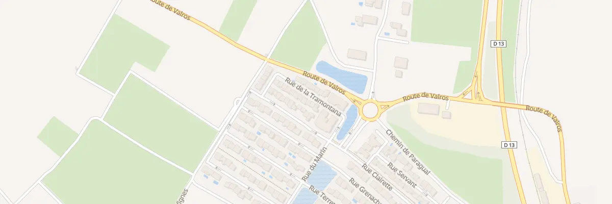 Plan du 289 Rue de la Tramontana à Saint-Thibéry