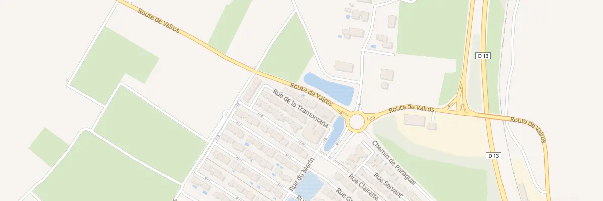 Plan du 10 Rue de la Tramontana à Saint-Thibéry