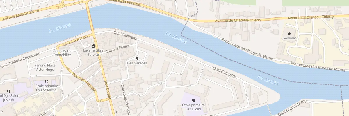 Plan du 14 Quai Galbraith à Château-Thierry