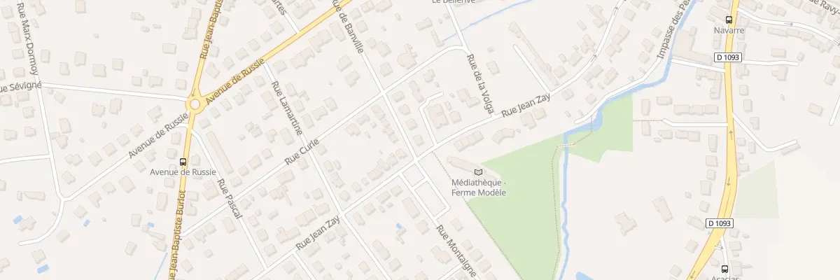 Plan du 1 Rue de Banville à Bellerive-sur-Allier