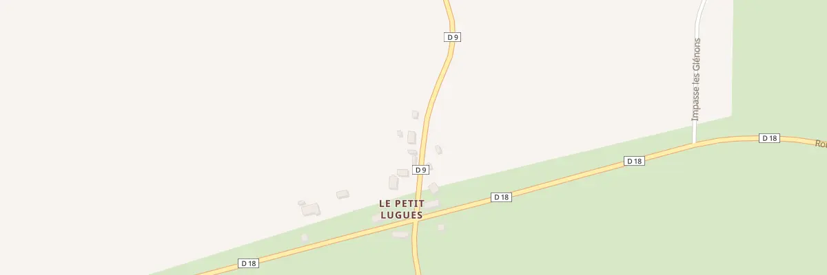 Plan du 32 Le Petit Lugues à Beaumont-Sardolles