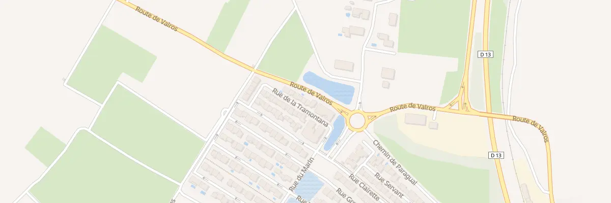 Plan du 8 Rue de la Tramontana à Saint-Thibéry