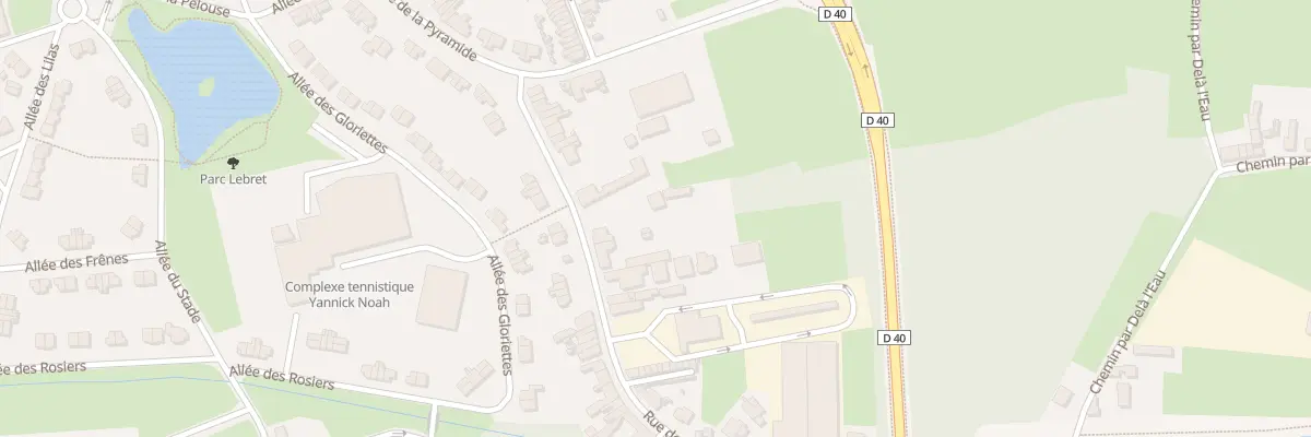 Plan du 501 Rue de la Pyramide à Denain