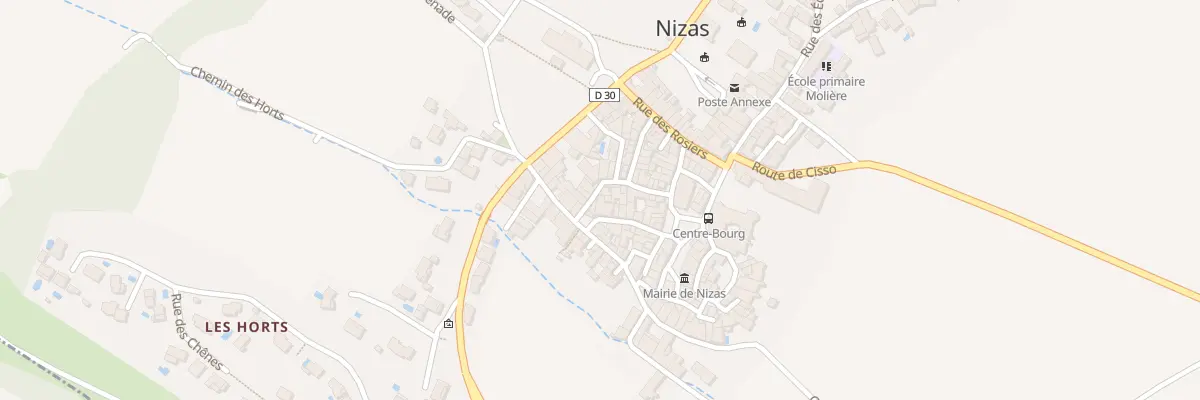 Plan du 17 Rue des Terrasses à Nizas