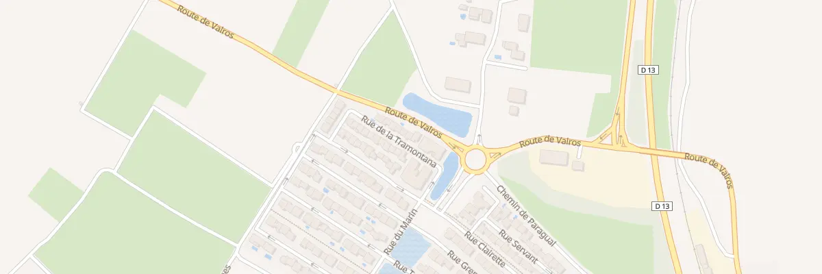 Plan du 6 Rue de la Tramontana à Saint-Thibéry