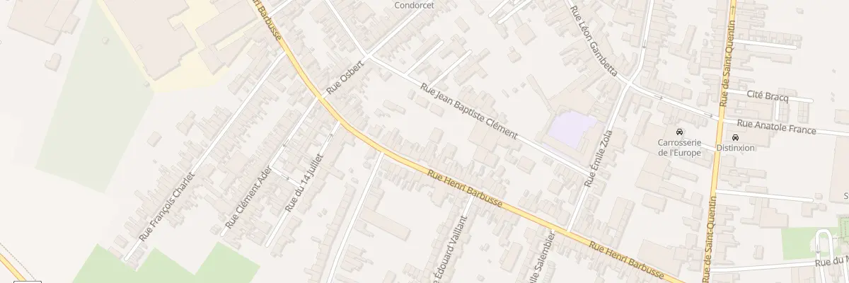 Plan du 70 Rue Henri Barbusse à Caudry