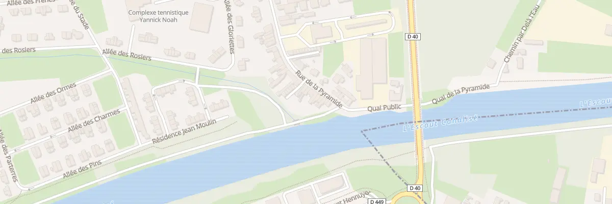 Plan du 668 Rue de la Pyramide à Denain