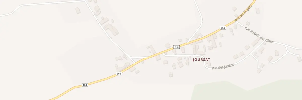 Plan du 1 Rue des Noyers à Vinzelles