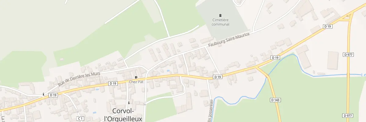 Plan du 159 Fg Saint-Maurice à Corvol-l’Orgueilleux