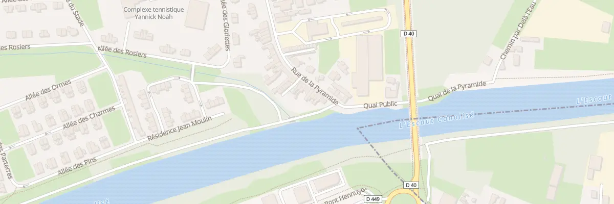 Plan du 676 Rue de la Pyramide à Denain