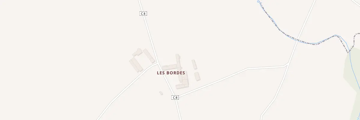 Plan du 5130 Les Bordes à Meilleray
