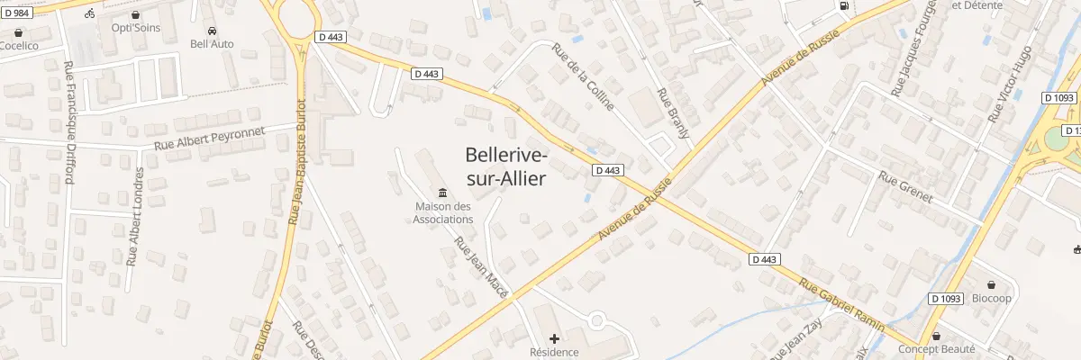 Plan du 32 Rue Gabriel Ramin à Bellerive-sur-Allier