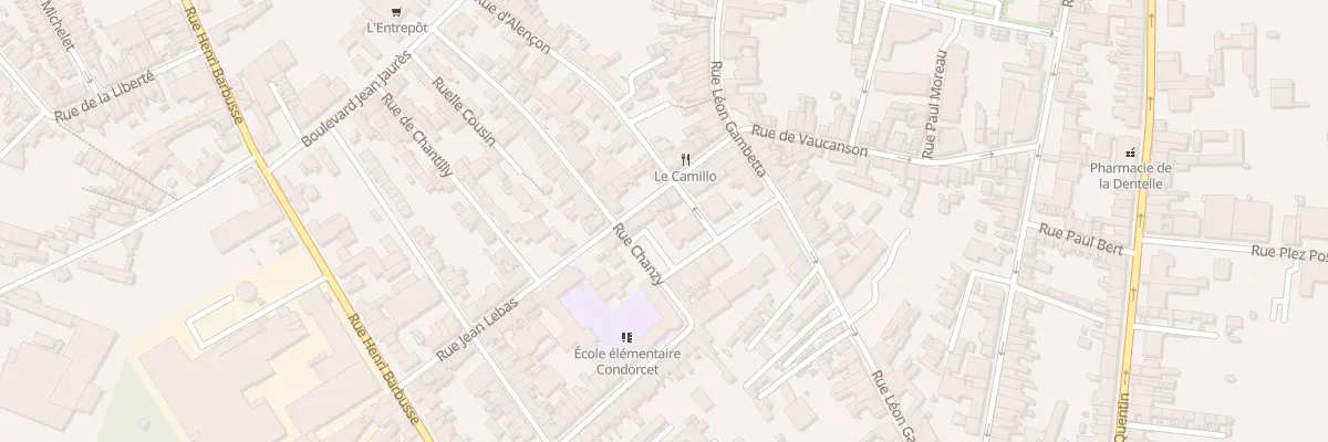 Plan du 36 Rue d’Alencon à Caudry