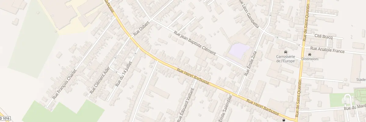 Plan du 62 Rue Henri Barbusse à Caudry