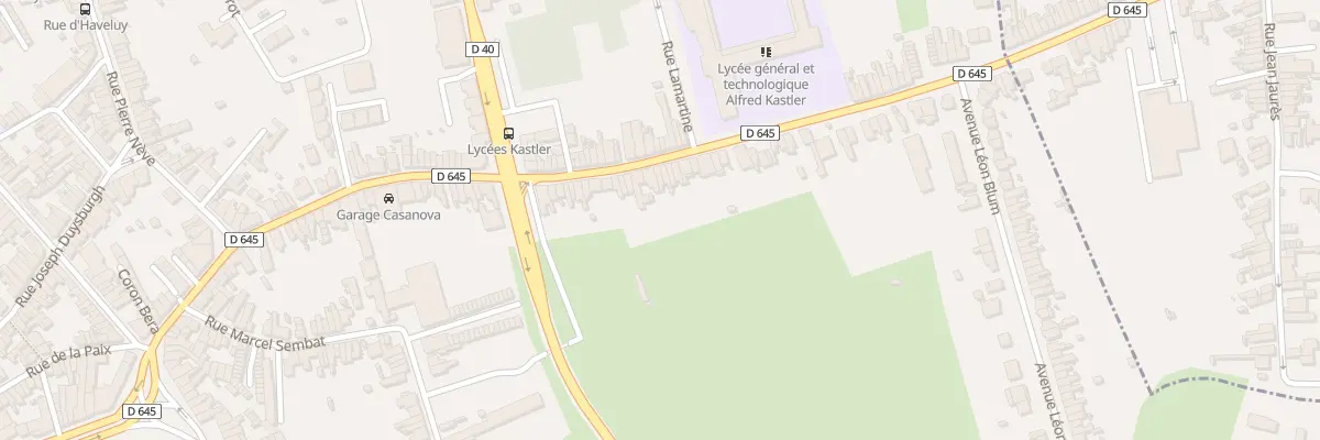 Plan du 114 Rue Paul Elie Casanova à Denain