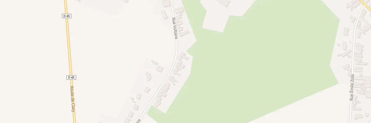 Plan du 33 Rue Voltaire à Montigny-en-Cambrésis