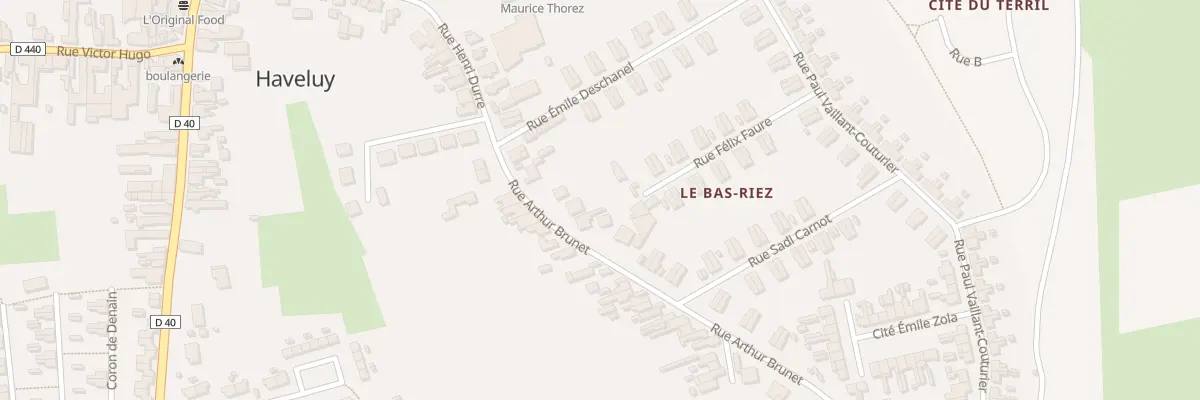Plan du 9 Rue Arthur Brunet à Haveluy