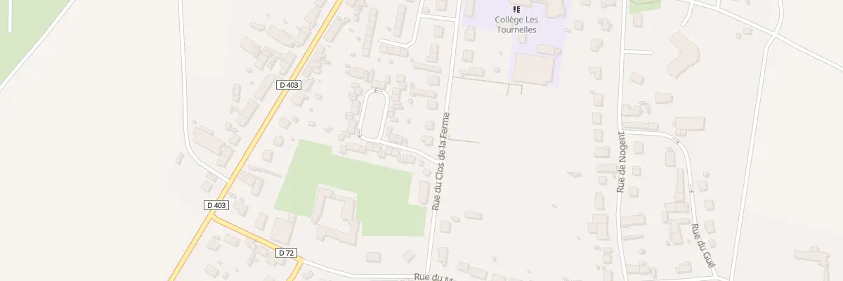 Plan du 22 Rue du Clos de la Ferme à Villiers-Saint-Georges
