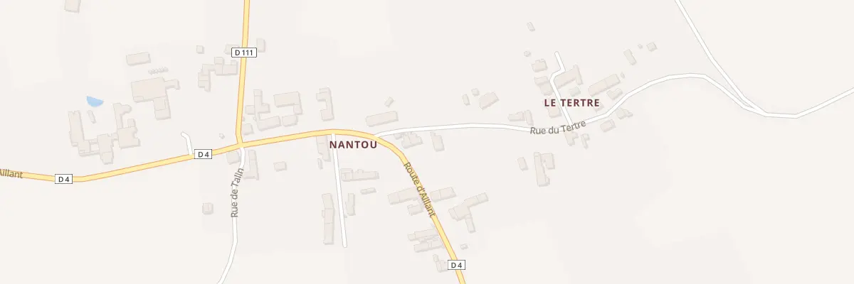 Plan du 2 Rue du Tertre à Pourrain