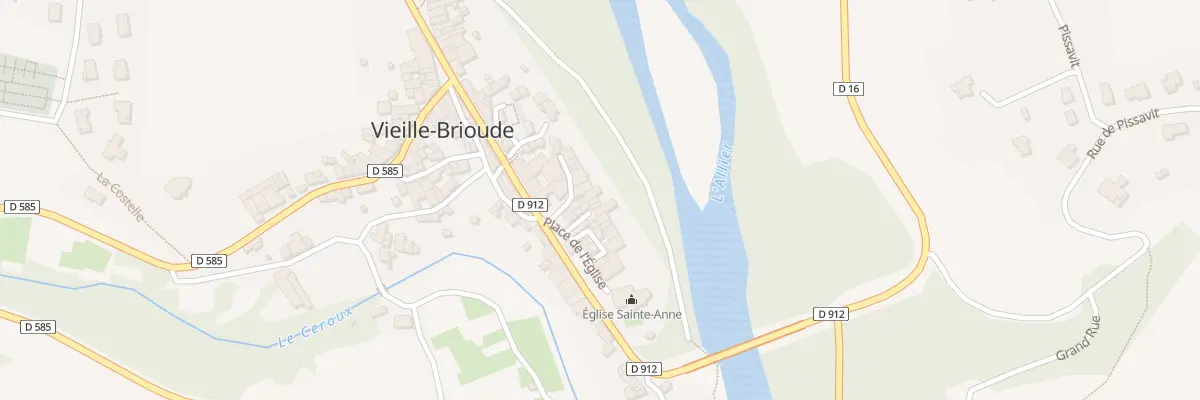 Plan du 3 Imp de la Ganivelle à Vieille-Brioude
