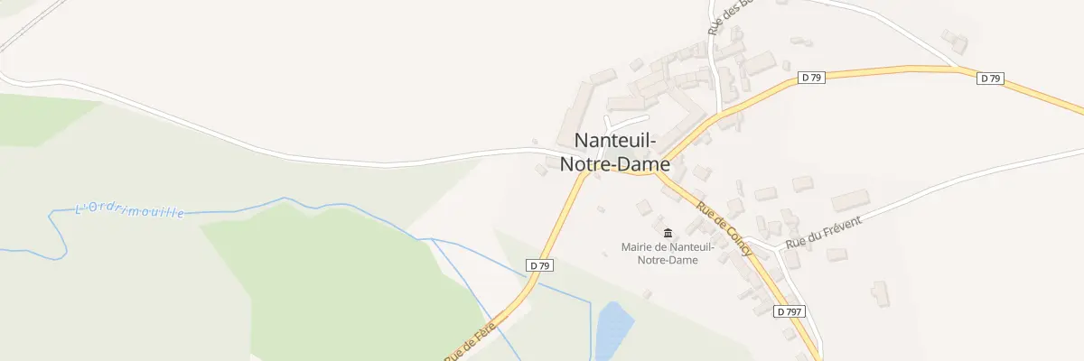 Plan du 3 Rue de Fere à Nanteuil-Notre-Dame