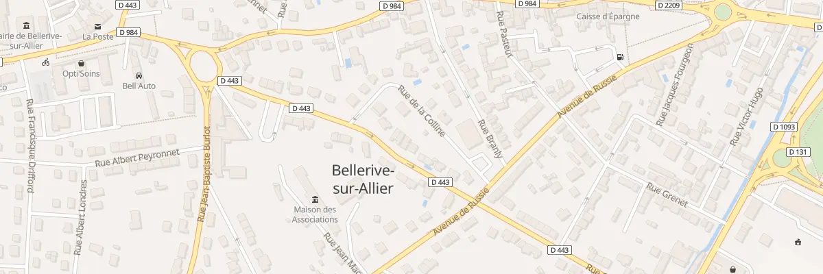 Plan du 45 Rue Gabriel Ramin à Bellerive-sur-Allier