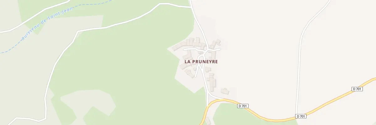 Plan du 5070 La Pruneyre à Saint-Jean-Saint-Gervais