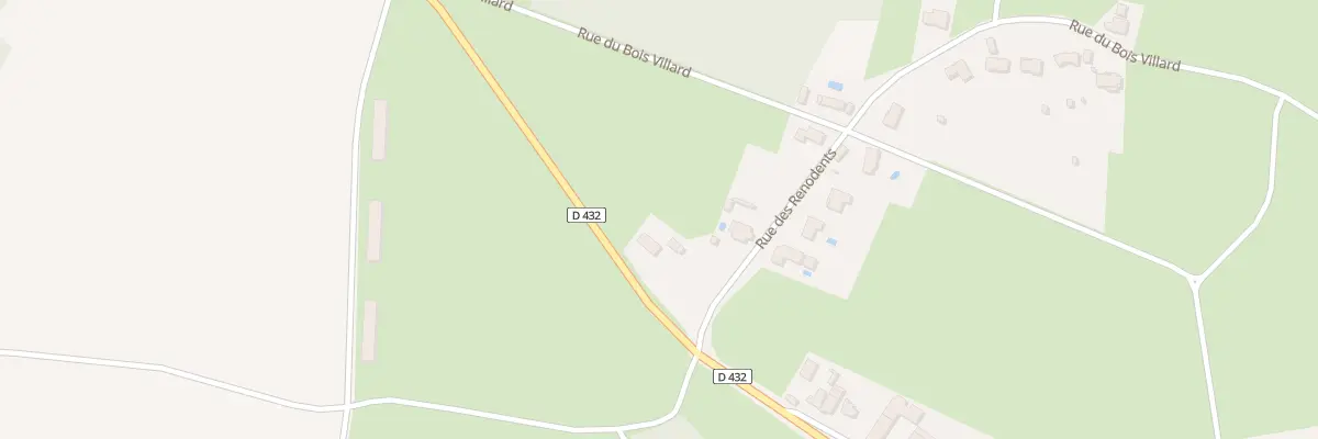 Plan du 52 Rte de Randan à Mons