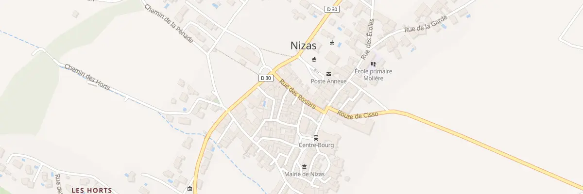 Plan du 12 Rue des Muids à Nizas