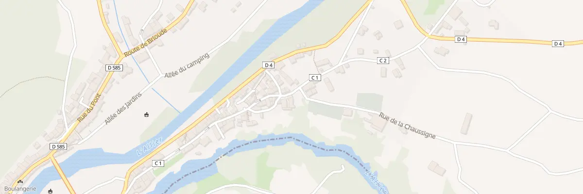 Plan du 5044 Le Bourg à Lavoûte-Chilhac