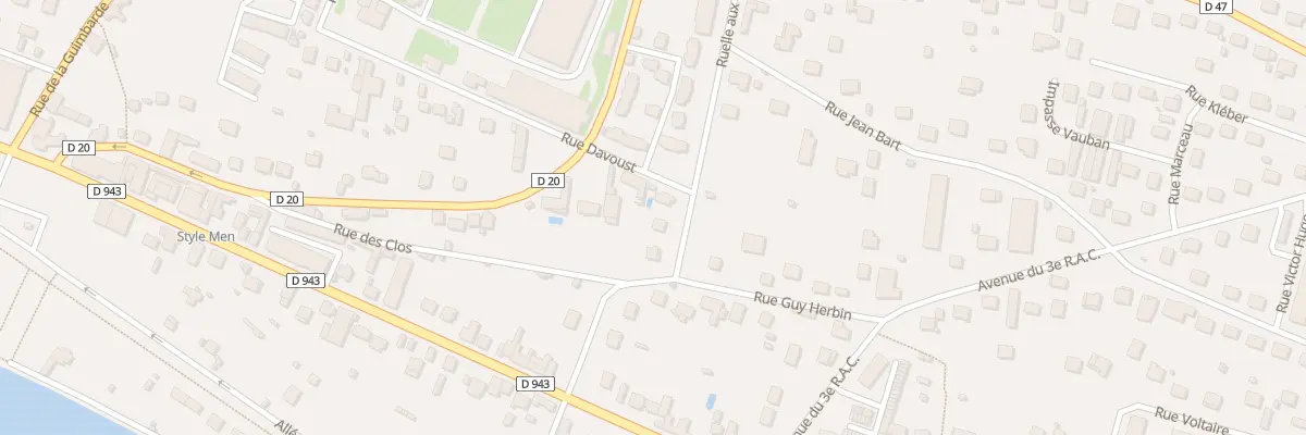 Plan du 5B Rue Guy Herbin à Joigny