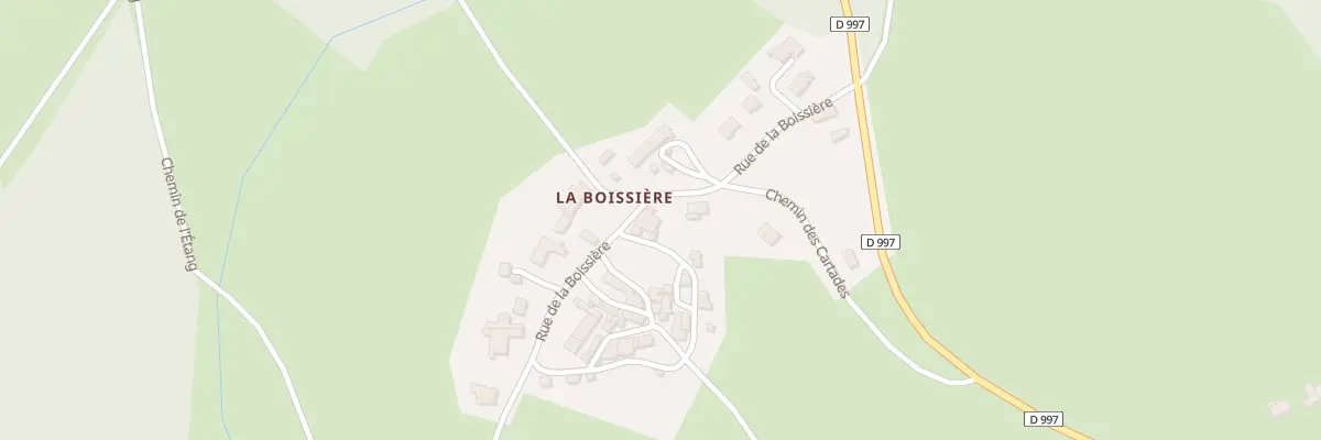 Plan du 5200 La Boissiere à Égliseneuve-près-Billom