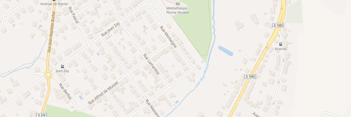 Plan du 7 Rue Montaigne à Bellerive-sur-Allier