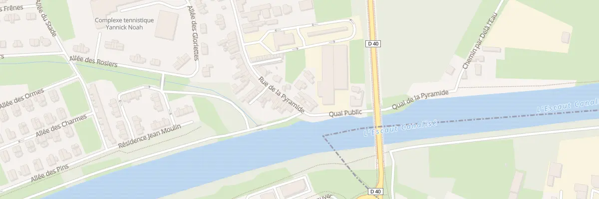 Plan du 703 Rue de la Pyramide à Denain