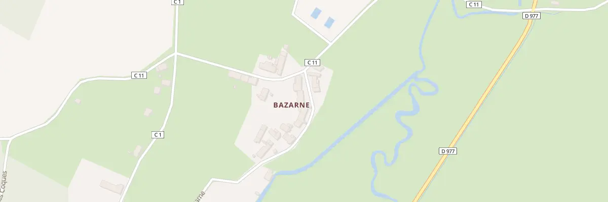 Plan du 133 Bazarne à Courcelles