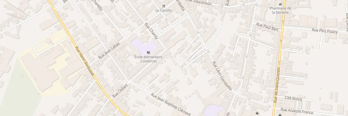 Plan du 54 Rue Osbert à Caudry