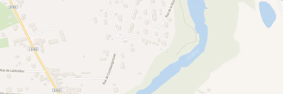 Plan du 6 Rue de la Roche Dragon à Vieille-Brioude