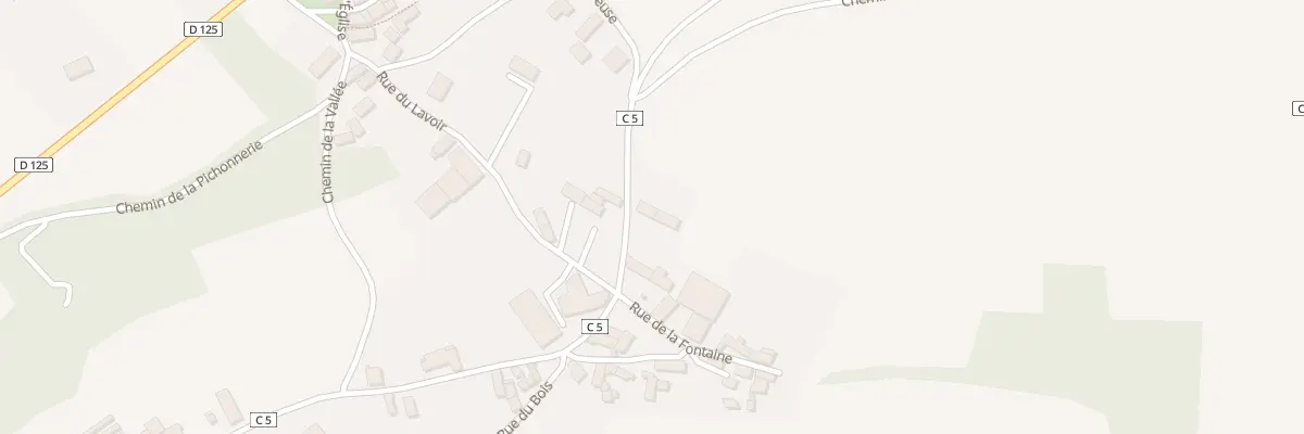 Plan du 9 Rue de la Croix St Louis aux Hauts de Forterre
