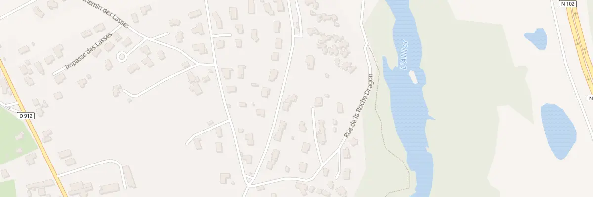 Plan du 22 Rue de Combevignouse à Vieille-Brioude