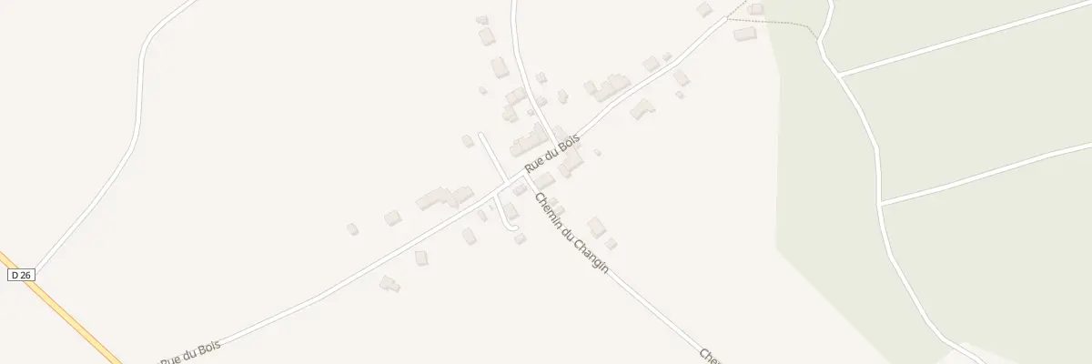 Plan du 18 Rue du Bois à Saint-Benin-d’Azy