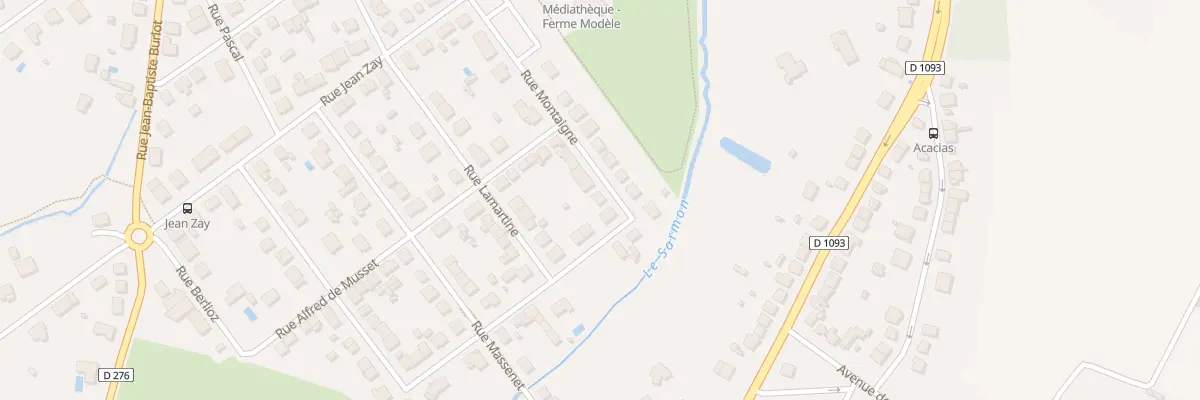 Plan du 3 Rue Montaigne à Bellerive-sur-Allier