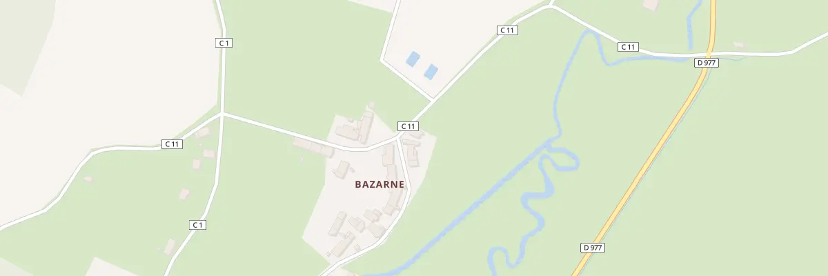Plan du 135 Bazarne à Courcelles