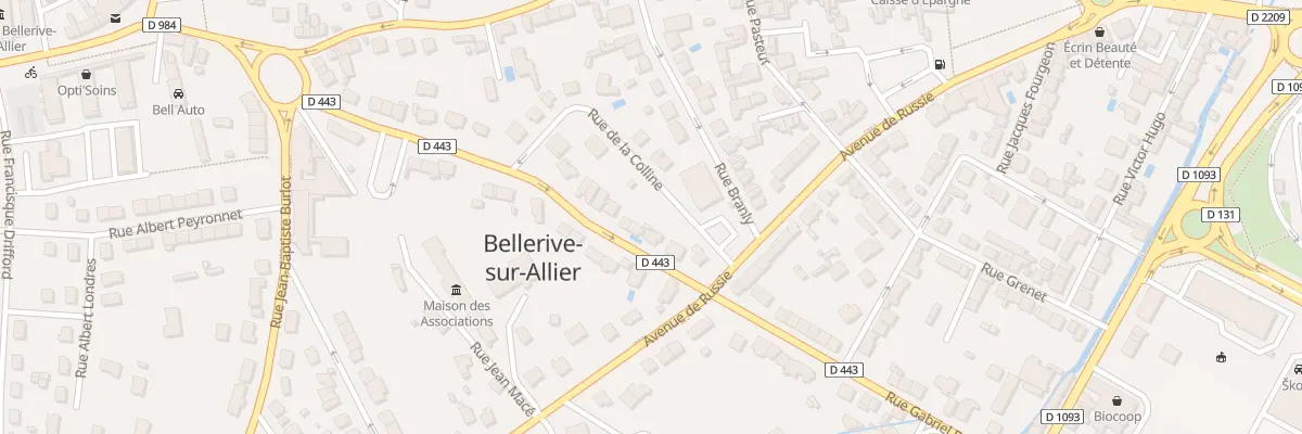 Plan du 41 Rue Gabriel Ramin à Bellerive-sur-Allier